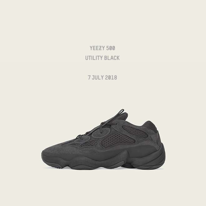 Adidas アディダス とカニエ ウエストのコラボレーションから Yeezy 500 Utility Black が登場 オンラインストアにて7月7日 土 より発売 News 伊勢丹新宿店メンズ館 公式メディア Isetan Men S Net