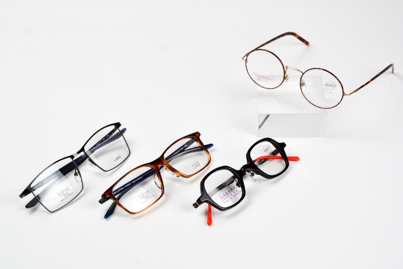 フランス製品 ツートンカラースクエア眼鏡 - サングラス/メガネ