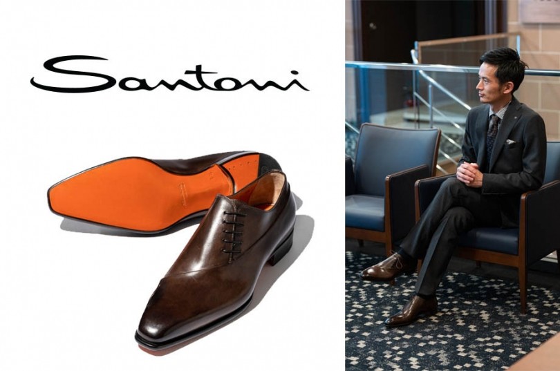 世界の一流品　サントーニの靴ファッション
