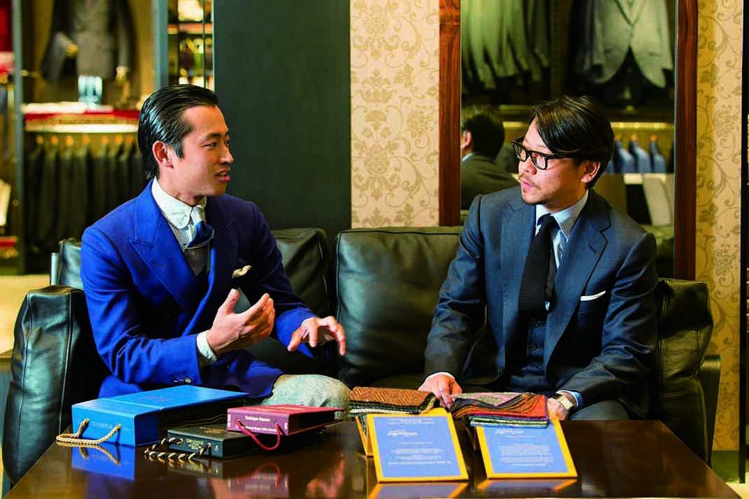 テーラー 根本 修×スタイリスト 羽鳥 幸彦 | 誂える喜び──The Joy of Bespoke | FEATURE | 伊勢丹新宿店メンズ館  公式メディア - ISETAN MEN'S net