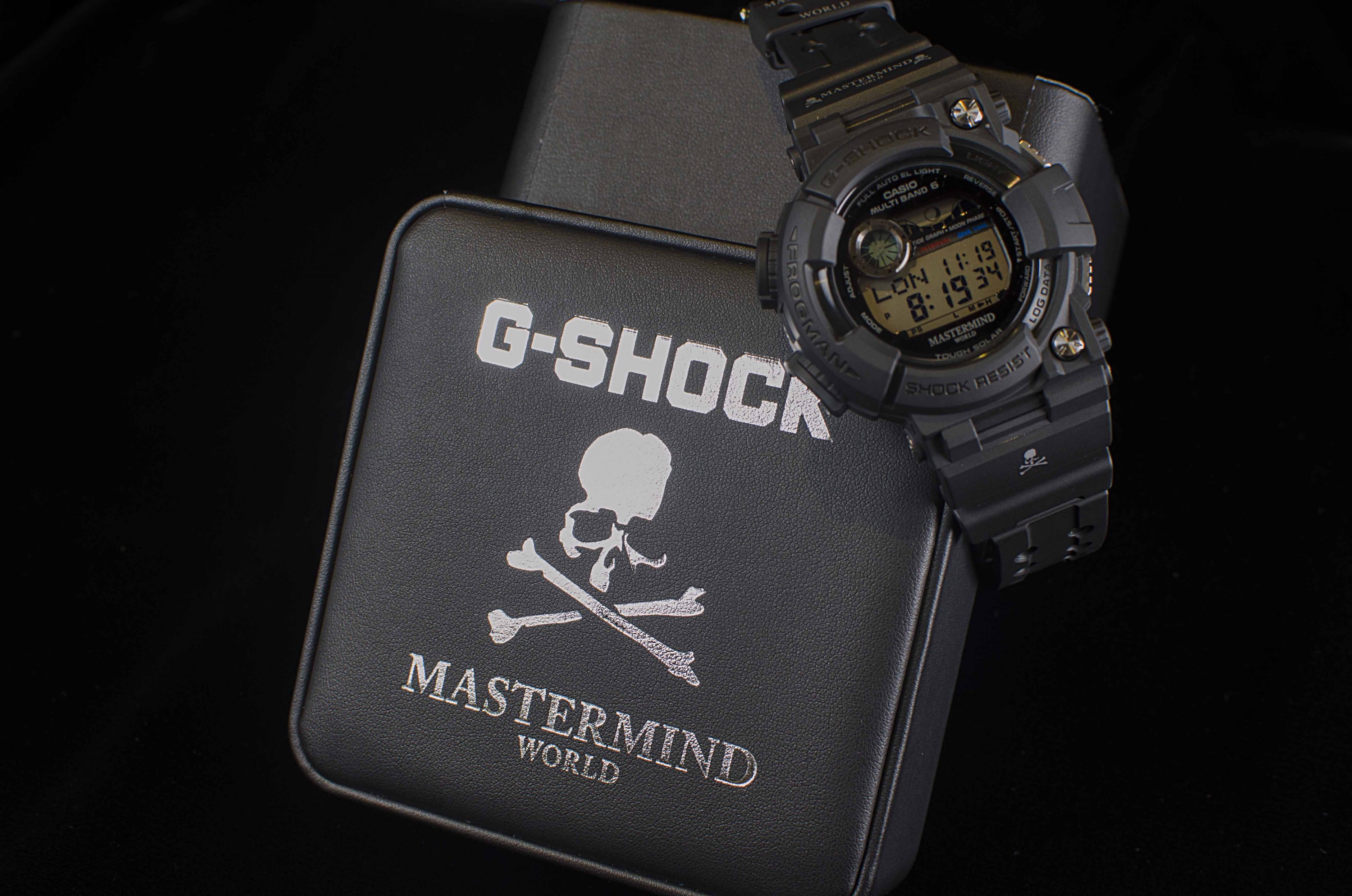 人気の MASTERMIND × G-SHOCK マスターマインド フロッグマン sushitai