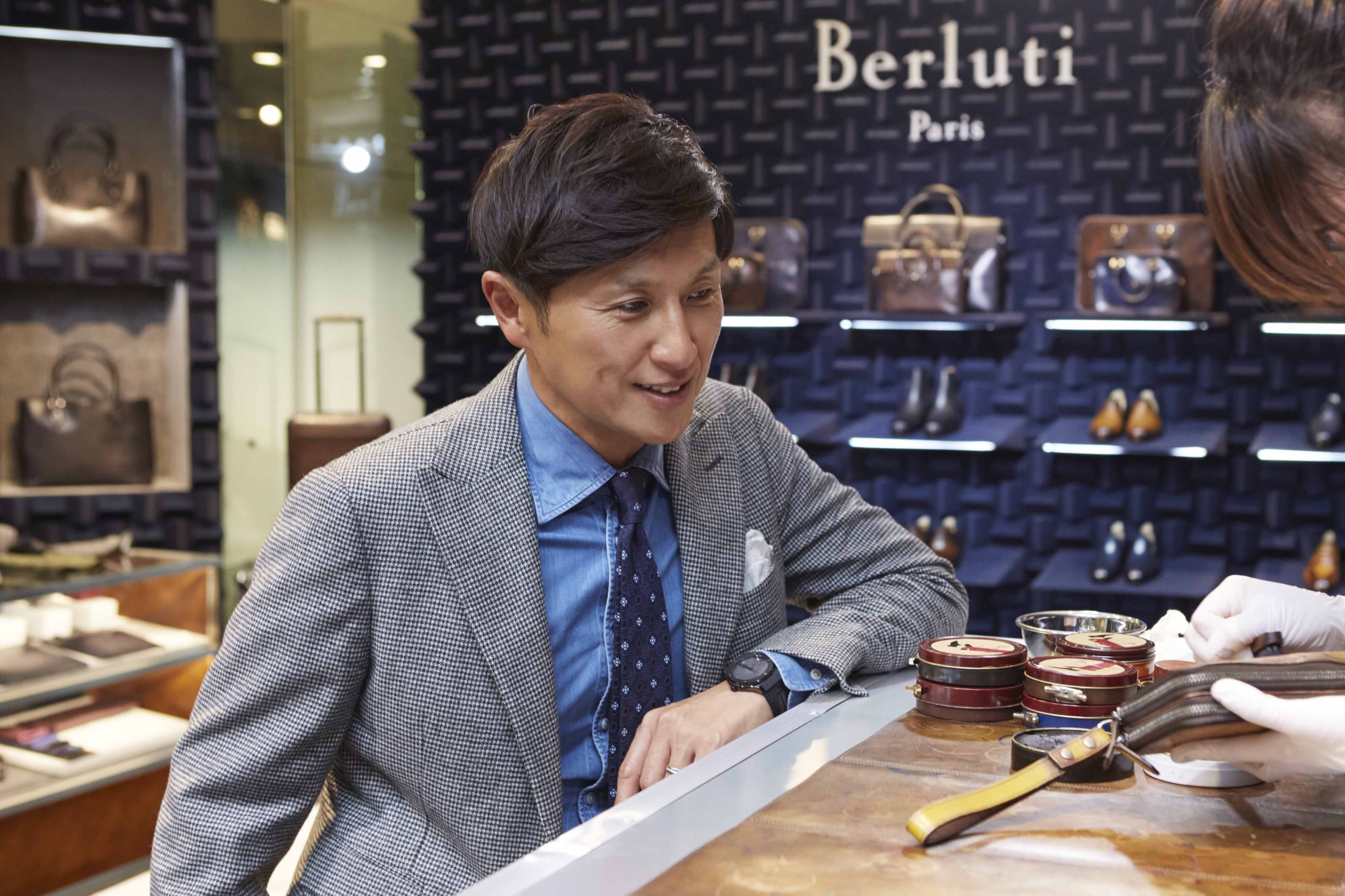 Berluti/ベルルッティ＞｜戸賀敬城がハイダー・アッカーマンの