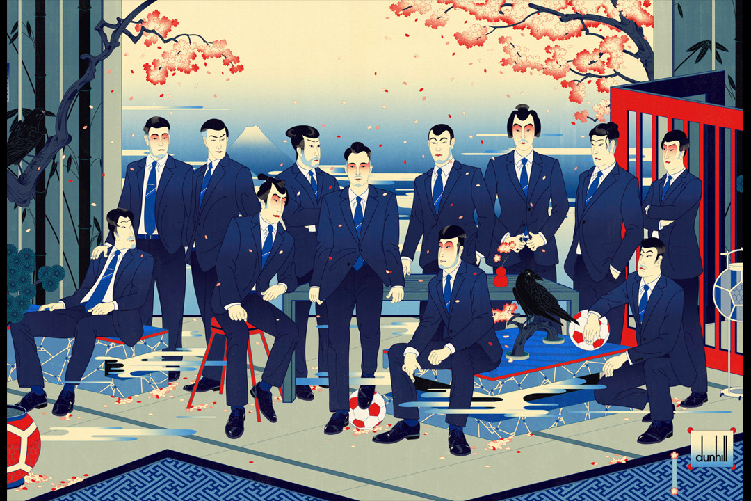 Dunhill ダンヒル 3日間限定 年 Samurai Blue サッカー日本代表 オフィシャルコレクションのメイド トゥ メジャー開催 Event 伊勢丹新宿店メンズ館 公式メディア Isetan Men S Net