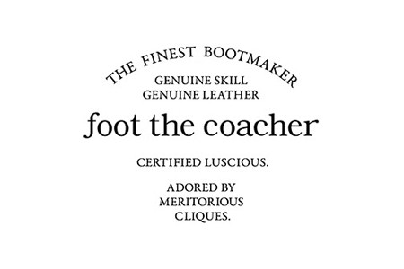 foot the coacher / フットザコーチャー 伊勢丹新宿店購入正規品
